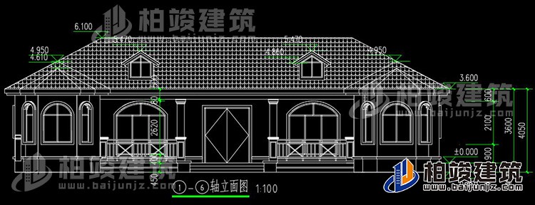 正立面圖