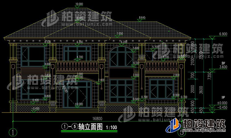 正立面圖