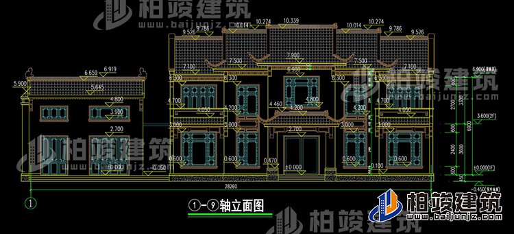 正立面圖